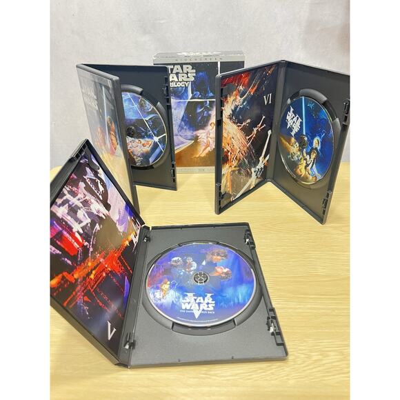 Star Wars Trilogy (DVD, 2005, 3-Disc Set, Widescreen Limited Edition) - Picture 3 of 8